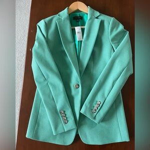 NWT Ann Taylor Green Blazer
